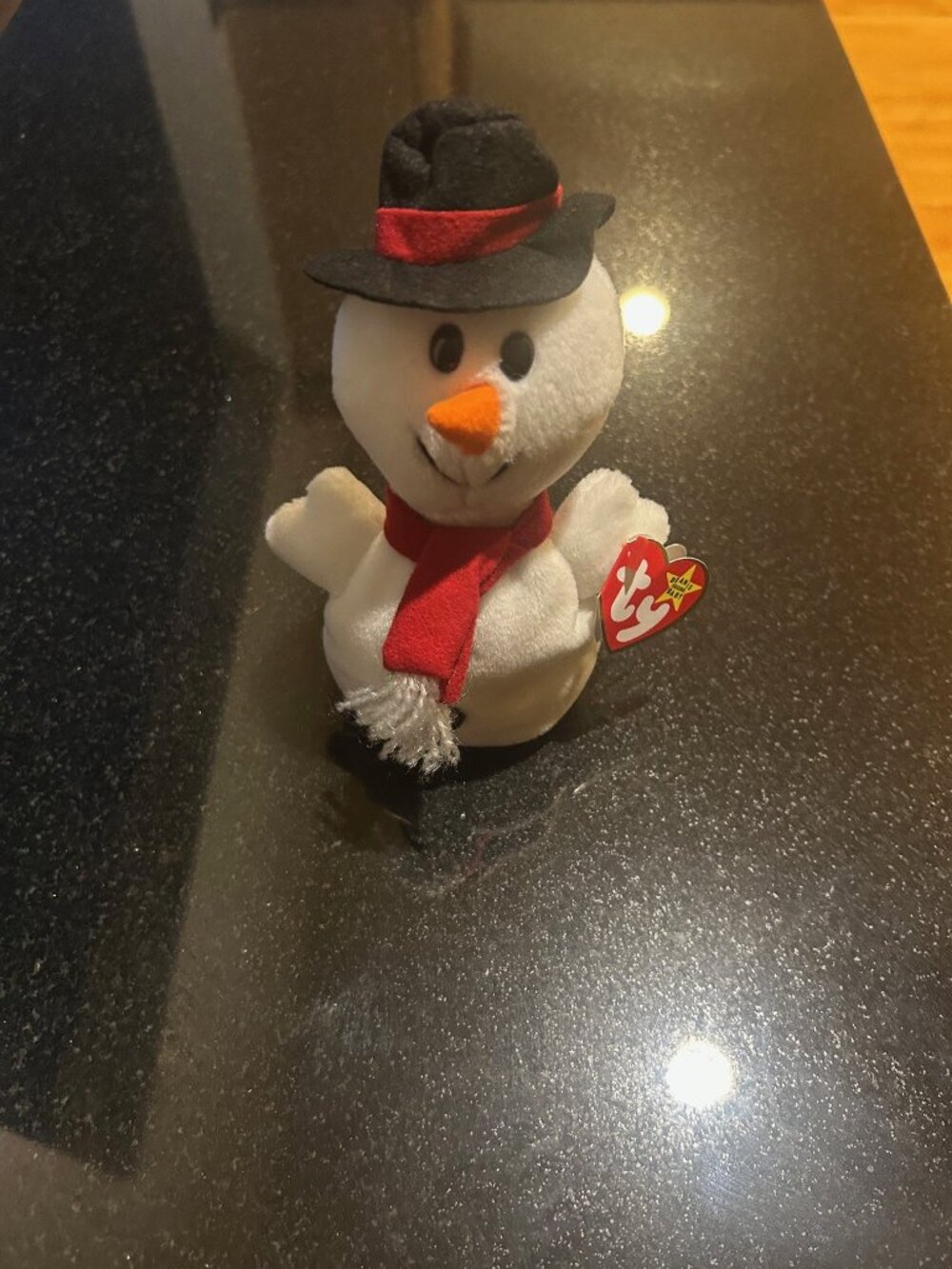 TY BEANIE SNOWMAN